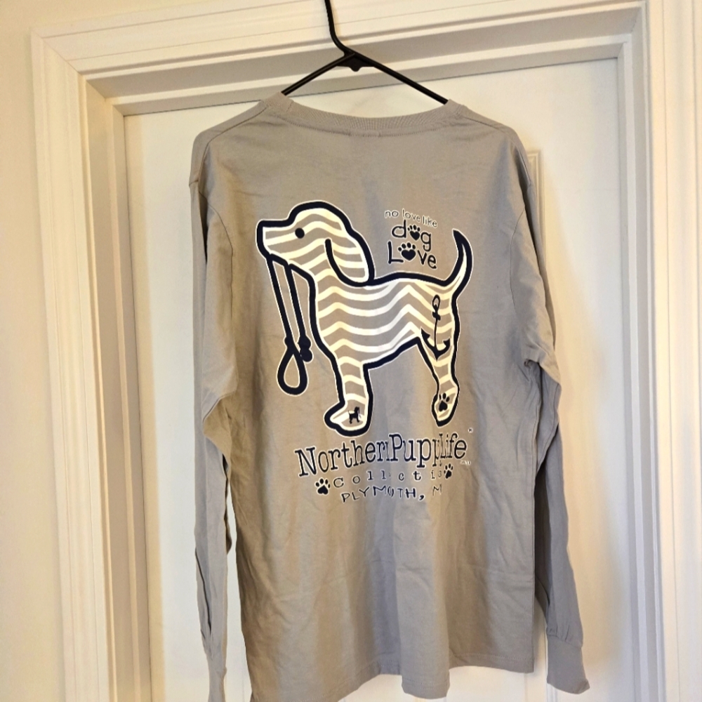 NWT Pup Life Long sleeved T-shirt